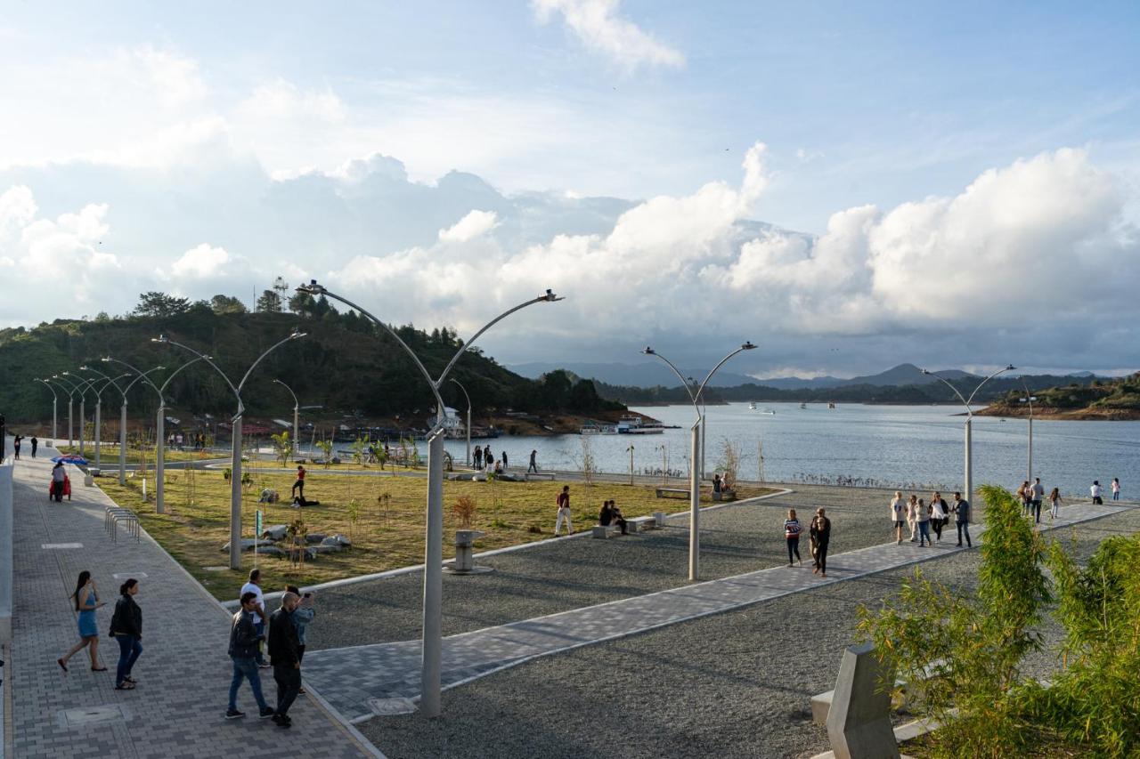 Casa Galeria Guatape Villa Exterior foto