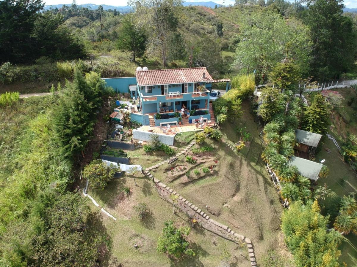 Casa Galeria Guatape Villa Exterior foto